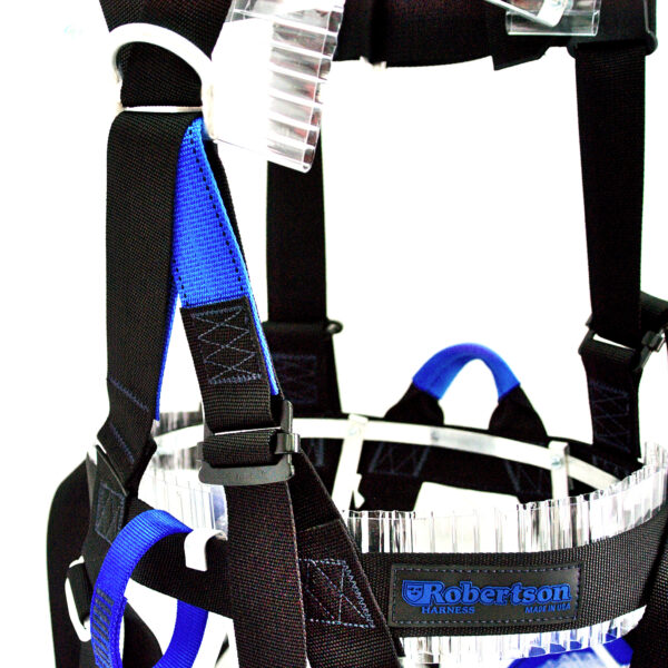 CRC 600 w/ Adjustable Dorsal - ANSI/ASSE Z359.11-2014  (Medium / Blue Belay) - Image 3